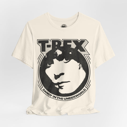 T.Rex (Replica Dandy in the Underworld Promo Shirt/Marc Bolan Shirt/T. Rex Shirt/Glam Rock)