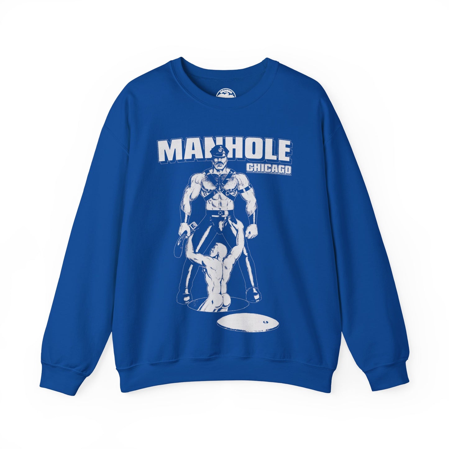 Manhole Chicago Sweatshirt (Chicago Leather Bar 70's and 80's)