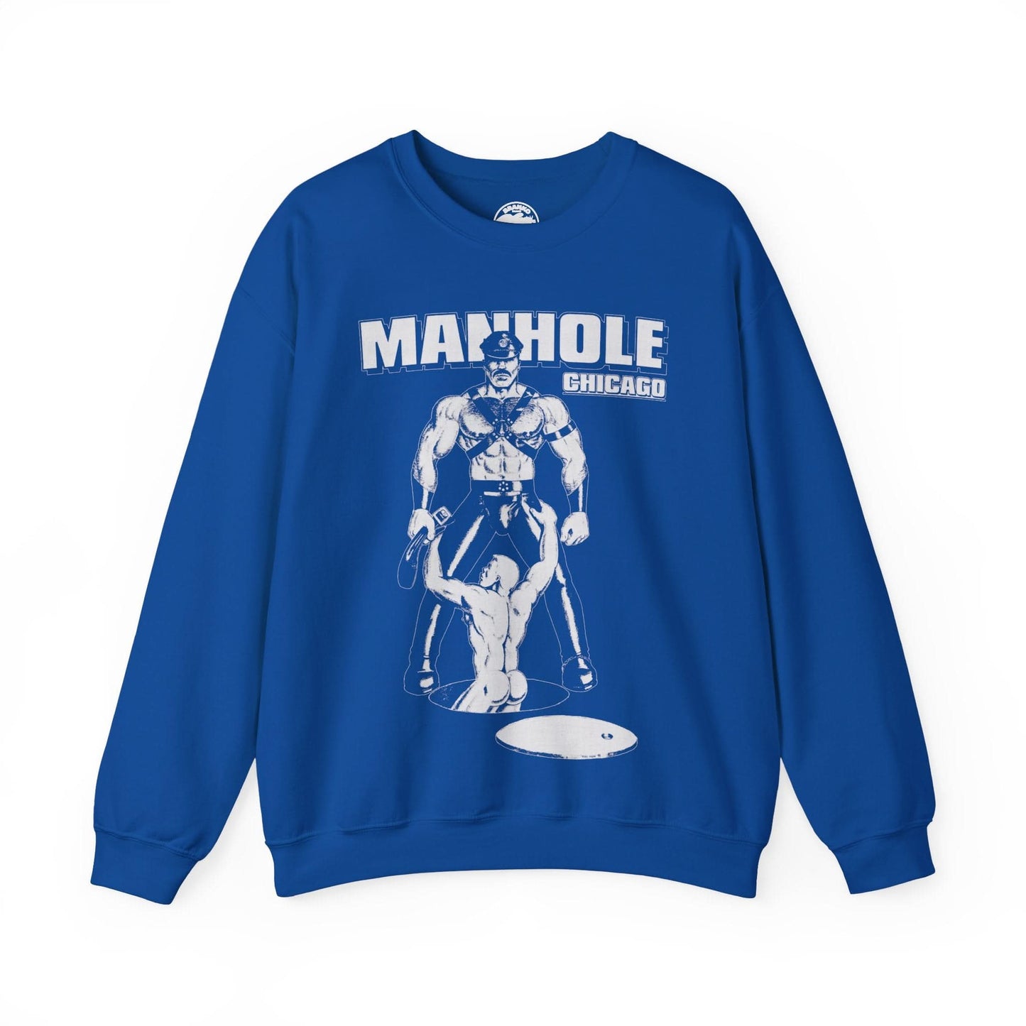 Manhole Chicago Sweatshirt (Chicago Leather Bar 70's and 80's)