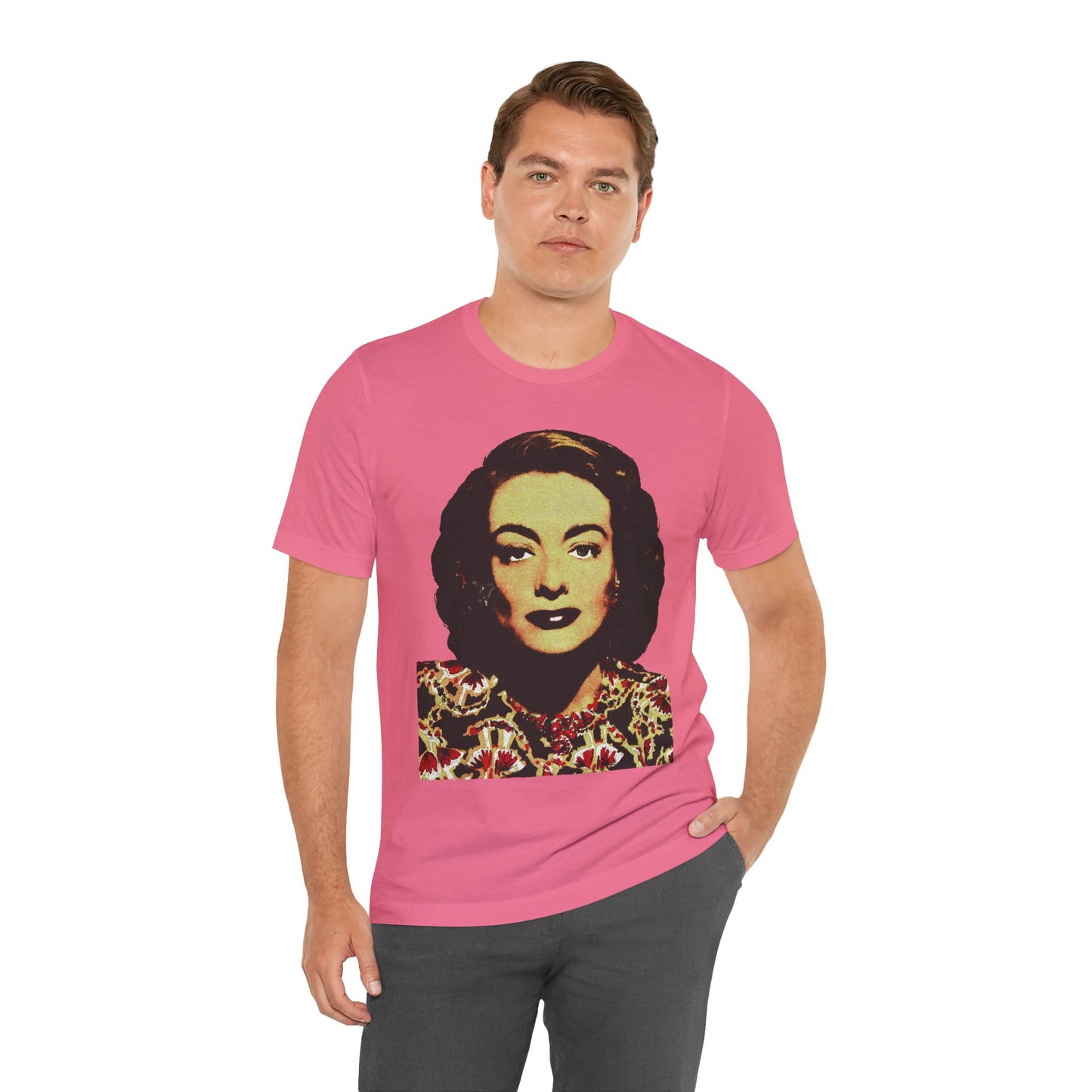 Joan Crawford (Portrait with Vintage Silkscreen Effect)
