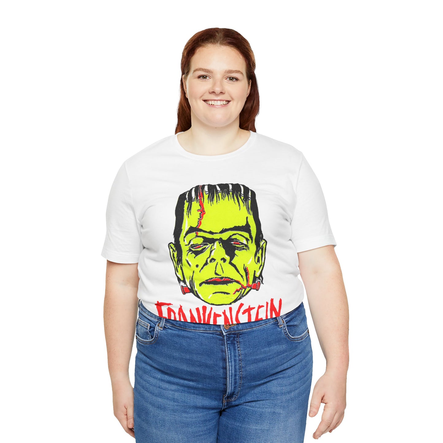Frankenstein (Replica Late 50's Iron On Design/Frankenstein Shirt)