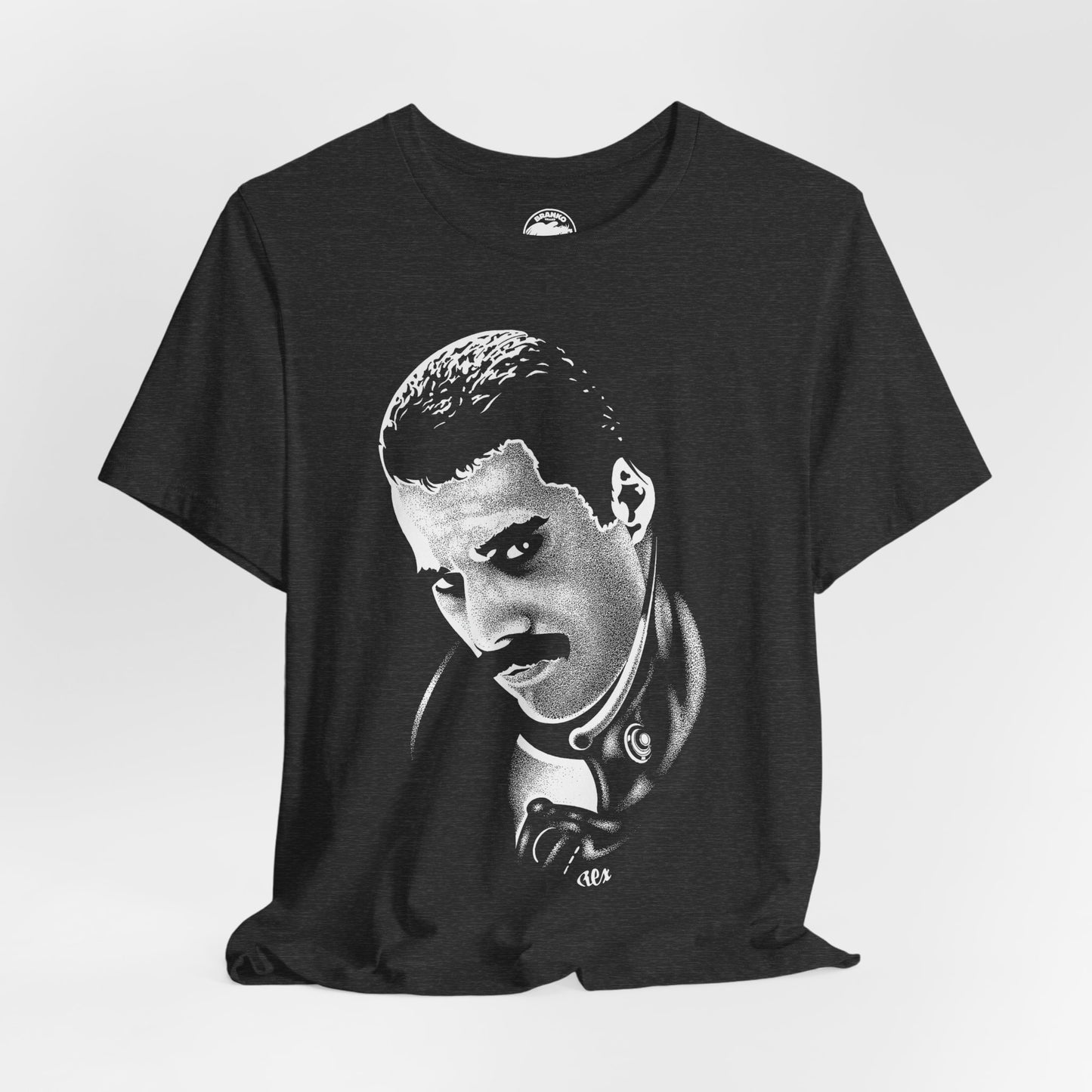 Freddie Mercury(Portrait by Rex/Freddie Mercury Queen/Gay Leather)
