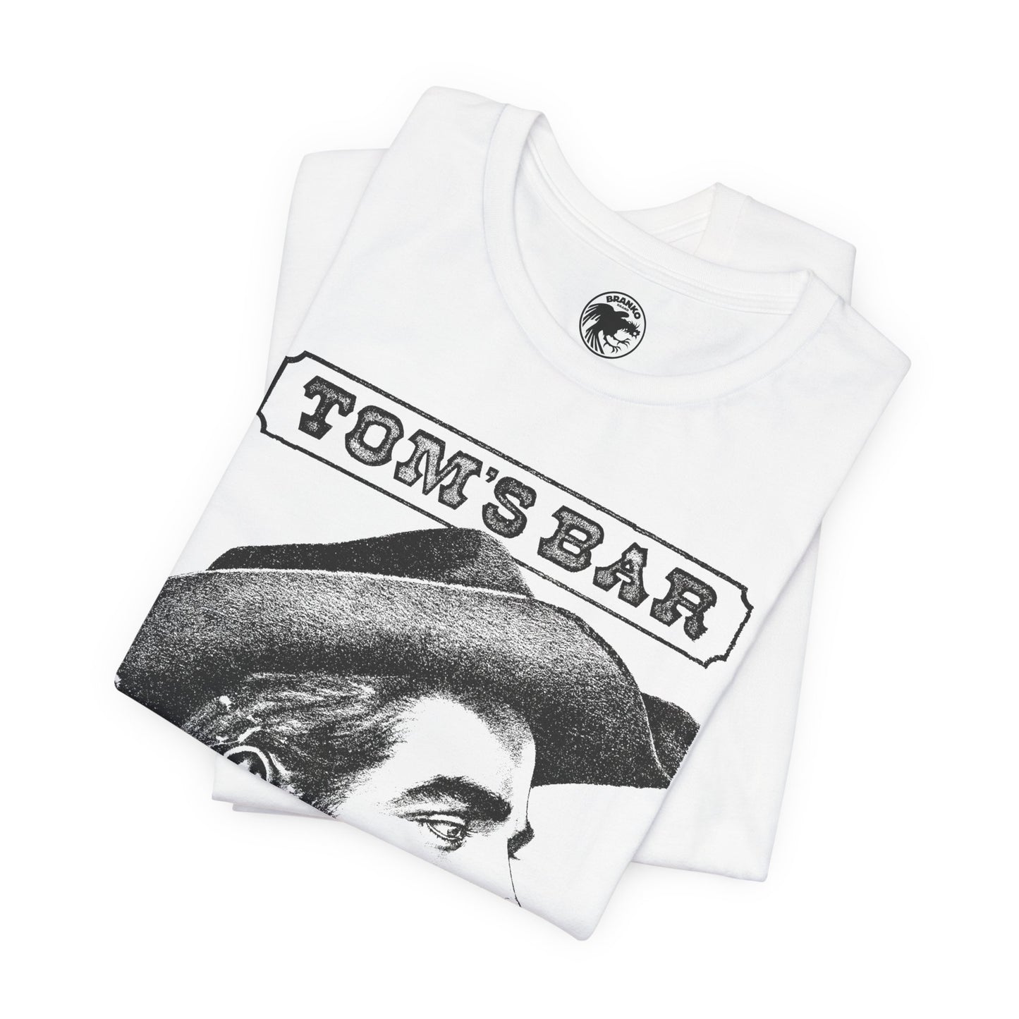 Tom's Bar (Iconic Berlin Germany Gay Bar/Tom of Finland Inspired/1982-2024/Graphic with Vintage Effect)