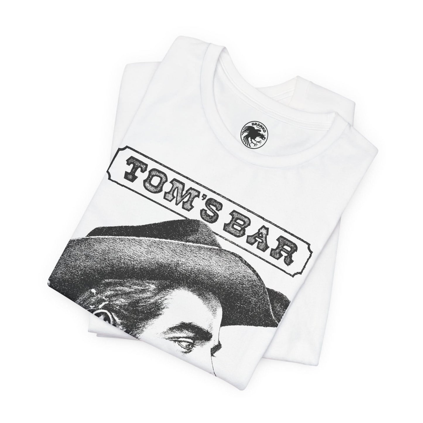 Tom's Bar (Iconic Berlin Germany Gay Bar/Tom of Finland Inspired/1982-2024/Graphic with Vintage Effect)