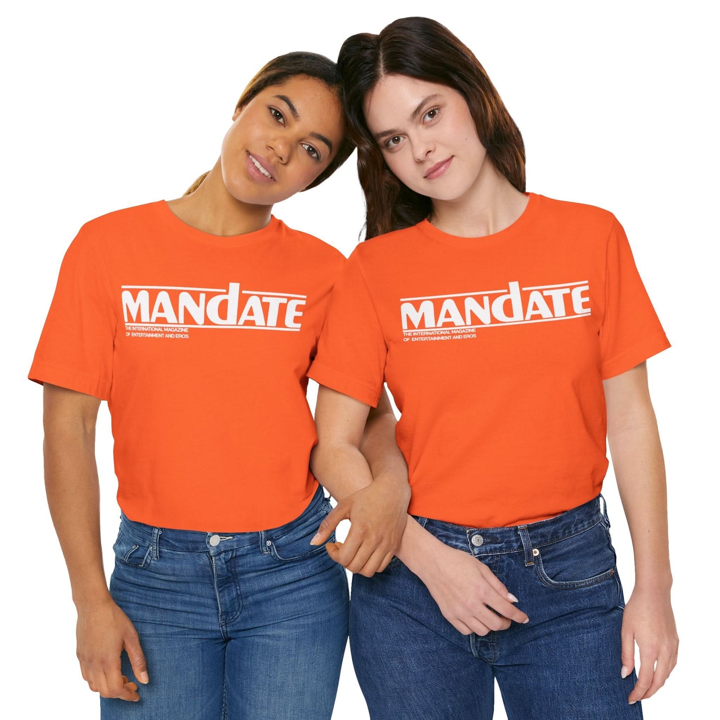 Mandate Magazine Logo (70's and early 80's Logo/Published between 1975 and 2009/Monthly Gay Adult Magazine)
