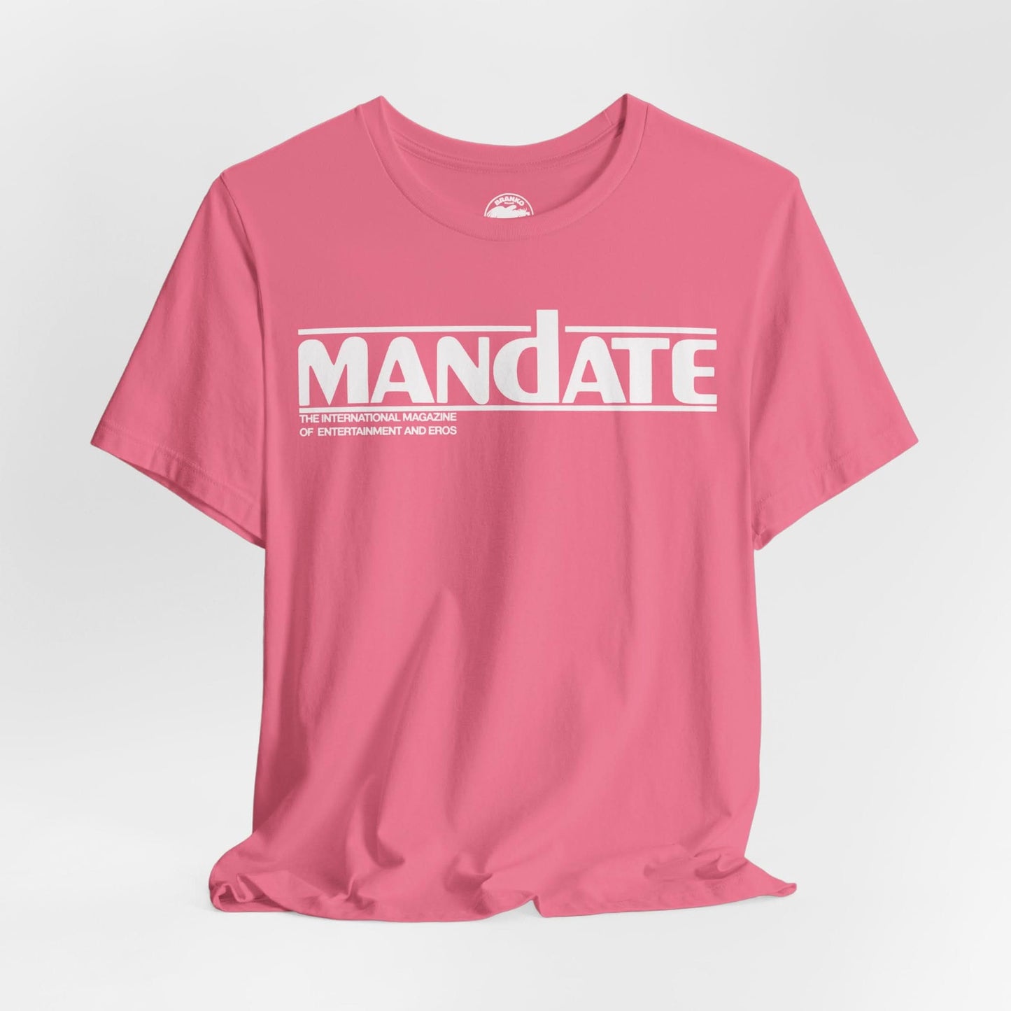 Mandate Magazine Logo (70's and early 80's Logo/Published between 1975 and 2009/Monthly Gay Adult Magazine)