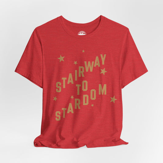 Stairway to Stardom (Replica Promo Tee/70's-90's Public Access Talent Show)