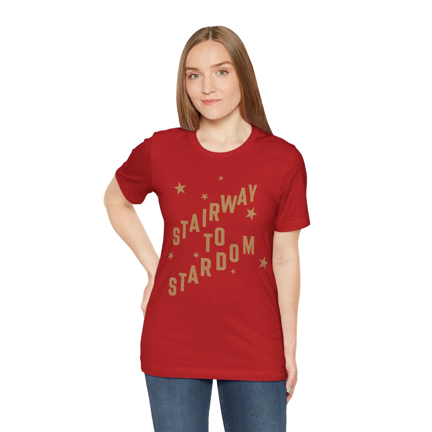Stairway to Stardom (Replica Promo Tee/70's-90's Public Access Talent Show)