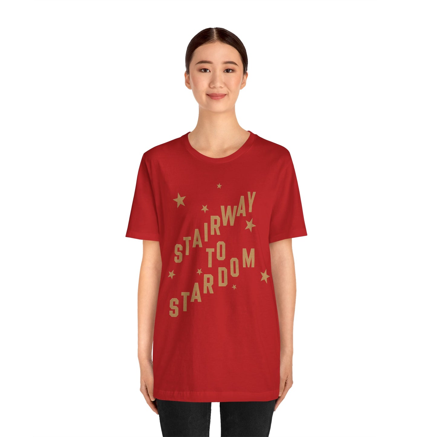 Stairway to Stardom (Replica Promo Tee/70's-90's Public Access Talent Show)