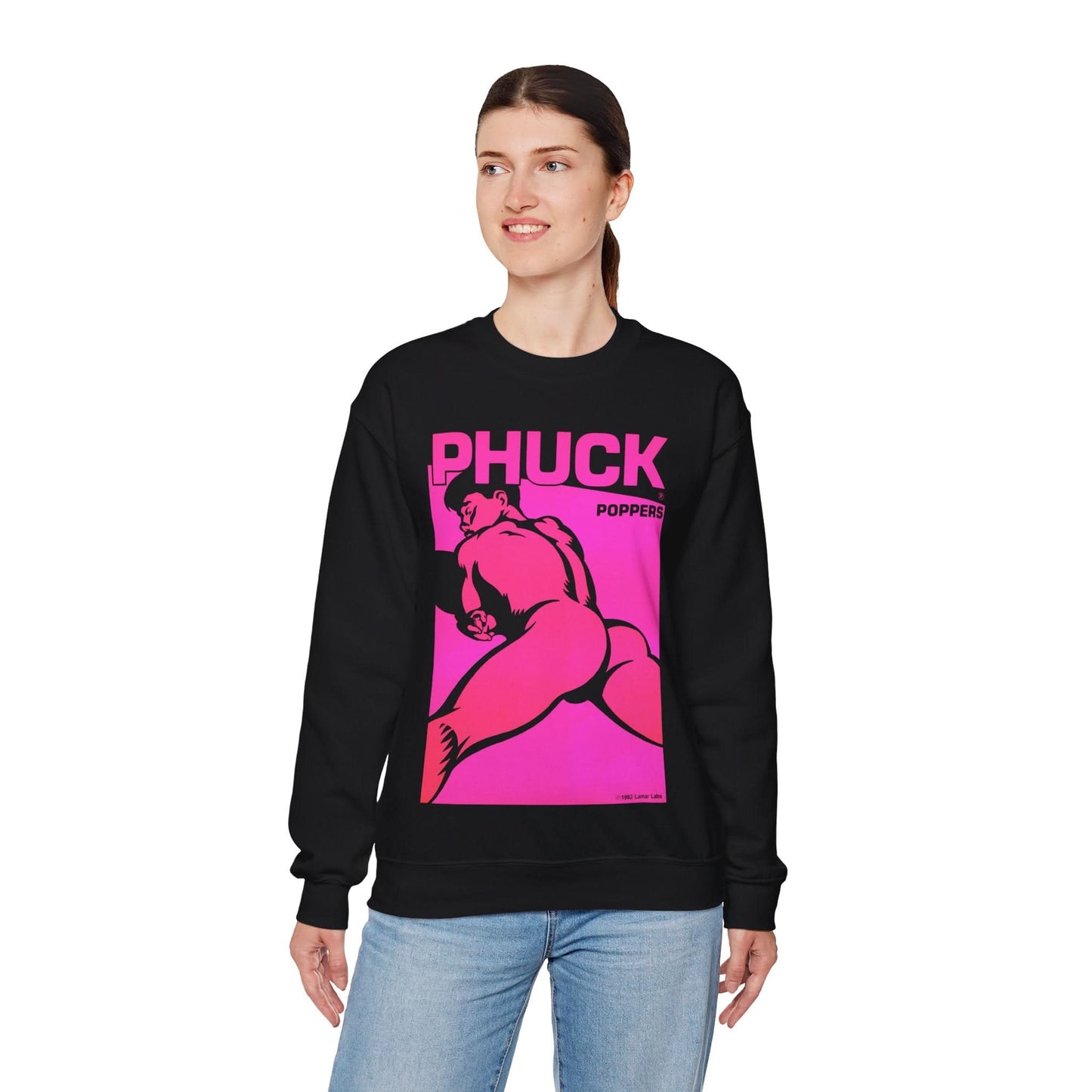 PHUCK Poppers Sweatshirt (1982 Poppers Ad/Gay Poppers Shirt)