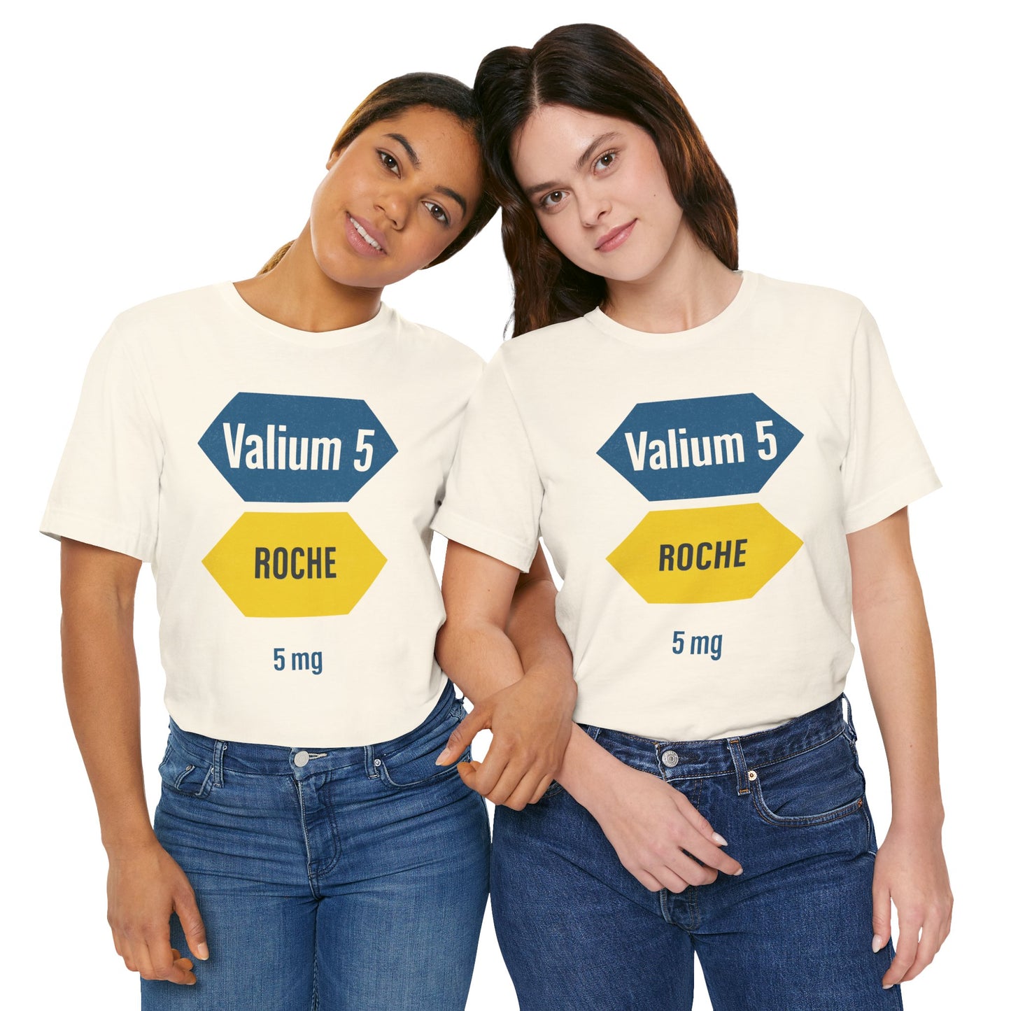 Valium (70's Label with Vintage Print Effect/Valium Shirt)
