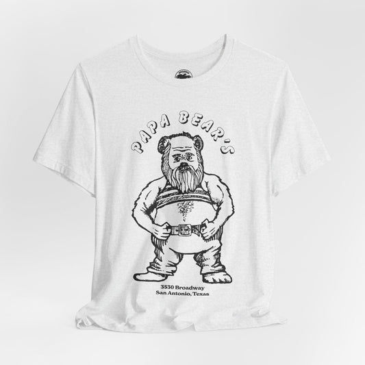 Papa Bear's (San Antonio, Texas Gay Bar/Logo with Vintage Effect)