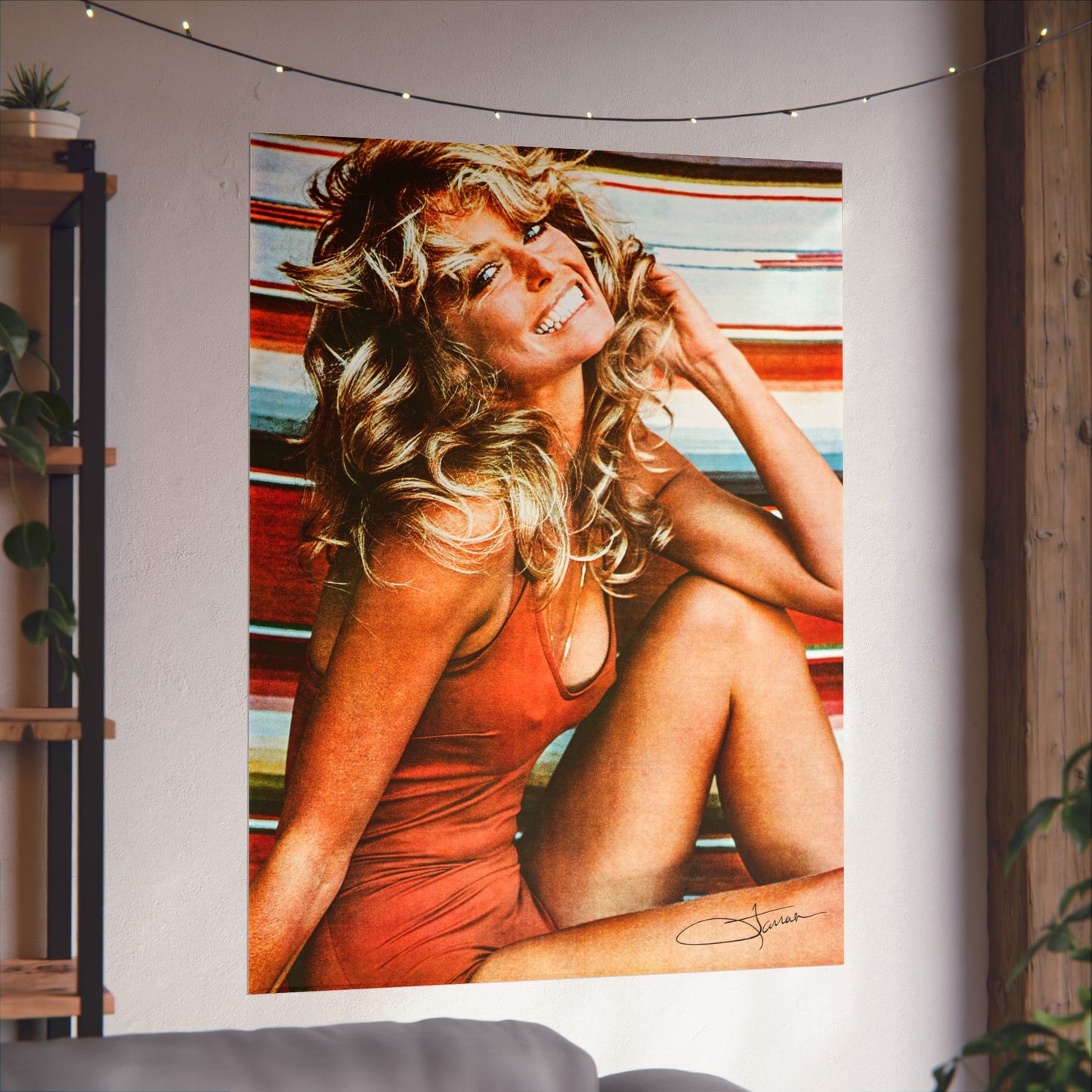 Farrah Fawcett (Iconic Poster Reprint/1976)