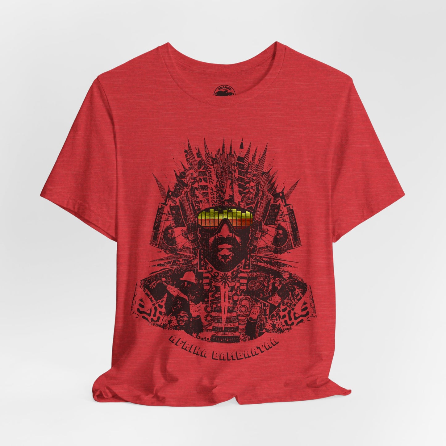 Afrika Bambaataa (Oversized Street Art Graphic/Montage/Afrika Bambaataa Shirt)