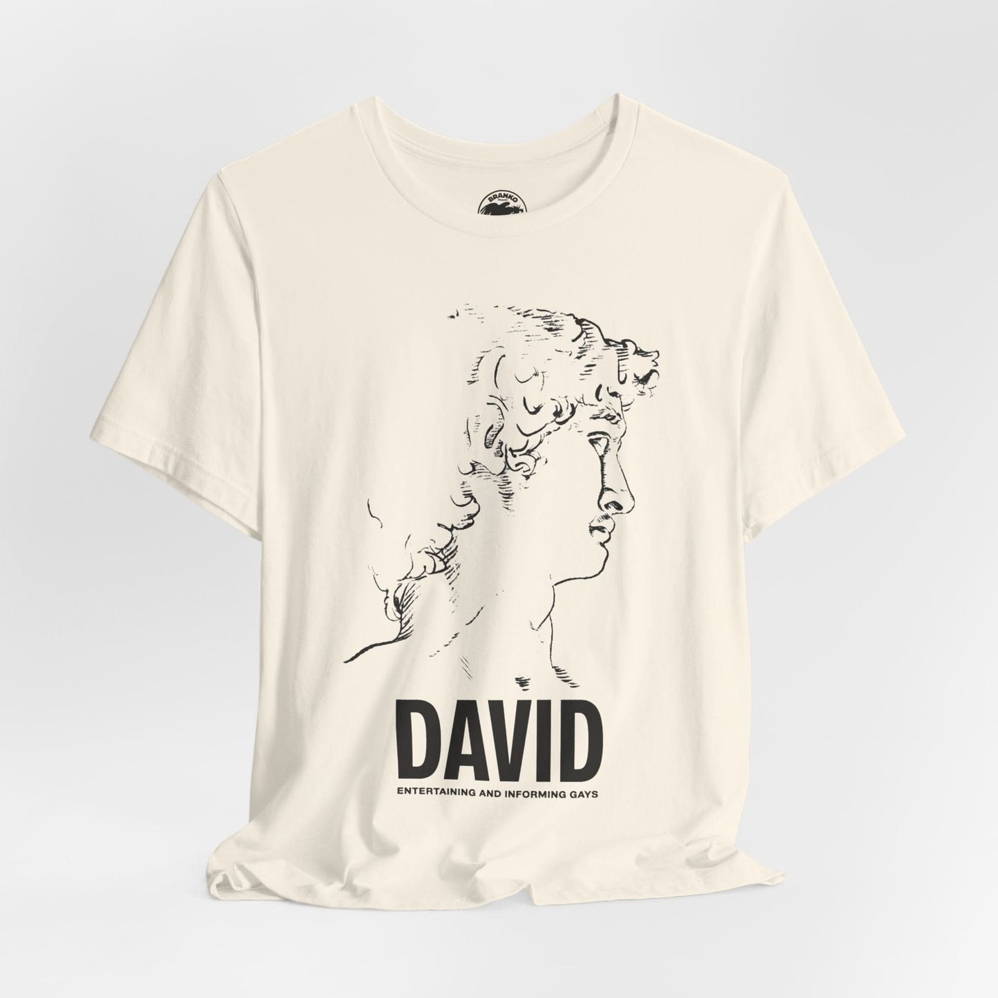 David Magazine (Gay Magazine/Replica Promo Shirt/Ran from 1970 until 1992/David Magazine Florida)