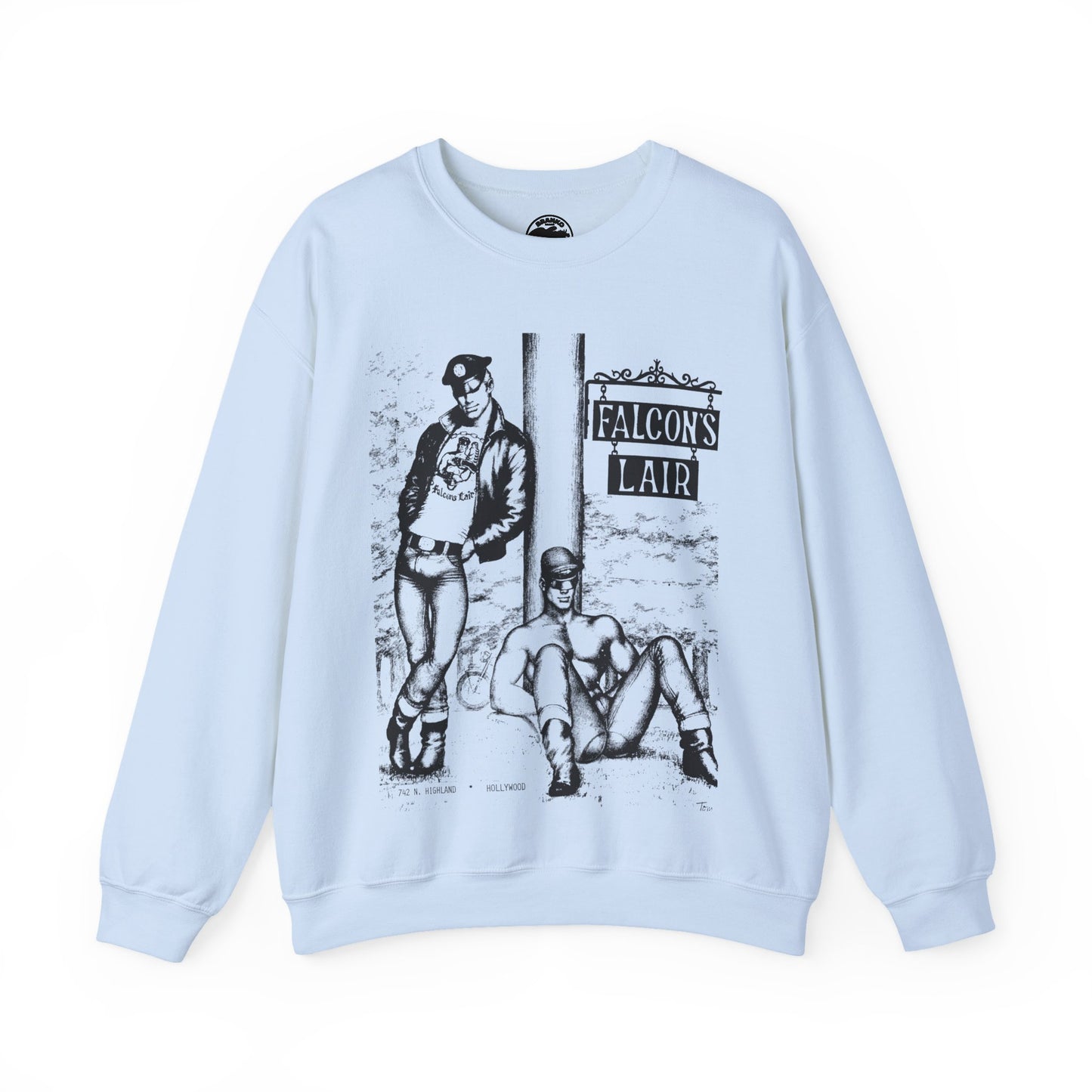Falcon's Lair Sweatshirt (Hollywood Leather Bar 60's to 80's)