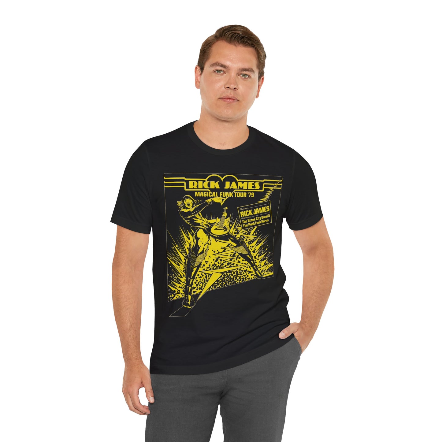 Rick James (Replica 1979 Magical Funk Tour Shirt/Rick James Tour Shirt)