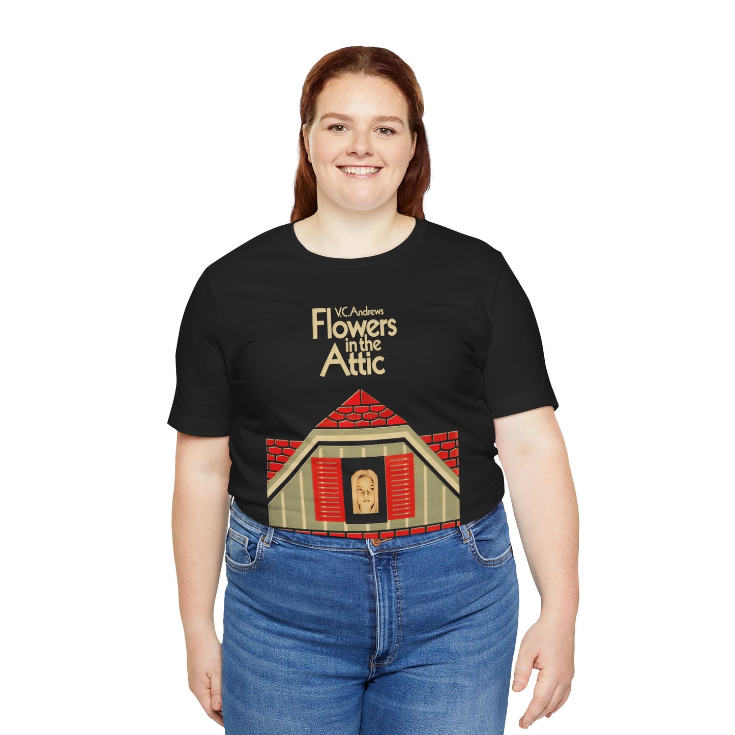 Flowers in the Attic (1st Edition Cover Art/V.C. Andrews/Milton Charles/Gillian Hills/Flowers in the Attic Shirt)