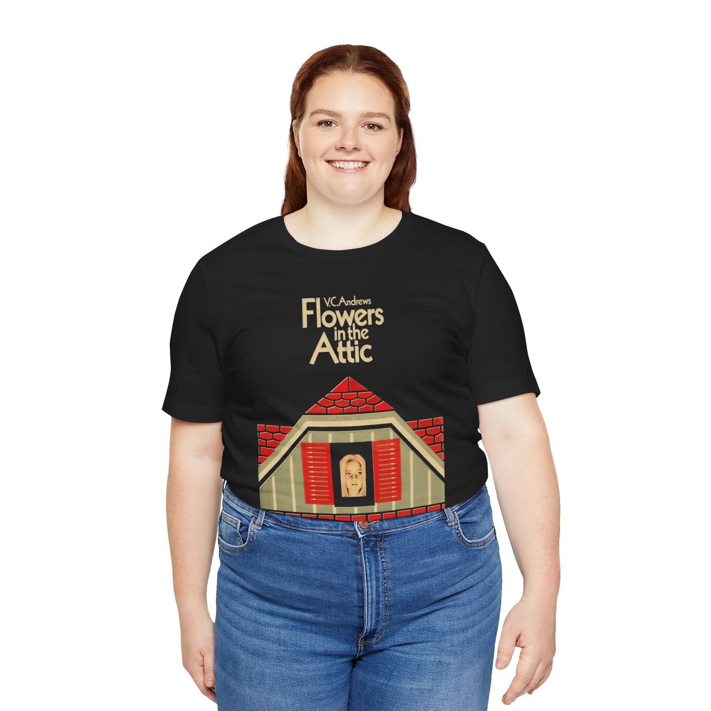 Flowers in the Attic (1st Edition Cover Art/V.C. Andrews/Milton Charles/Gillian Hills/Flowers in the Attic Shirt)