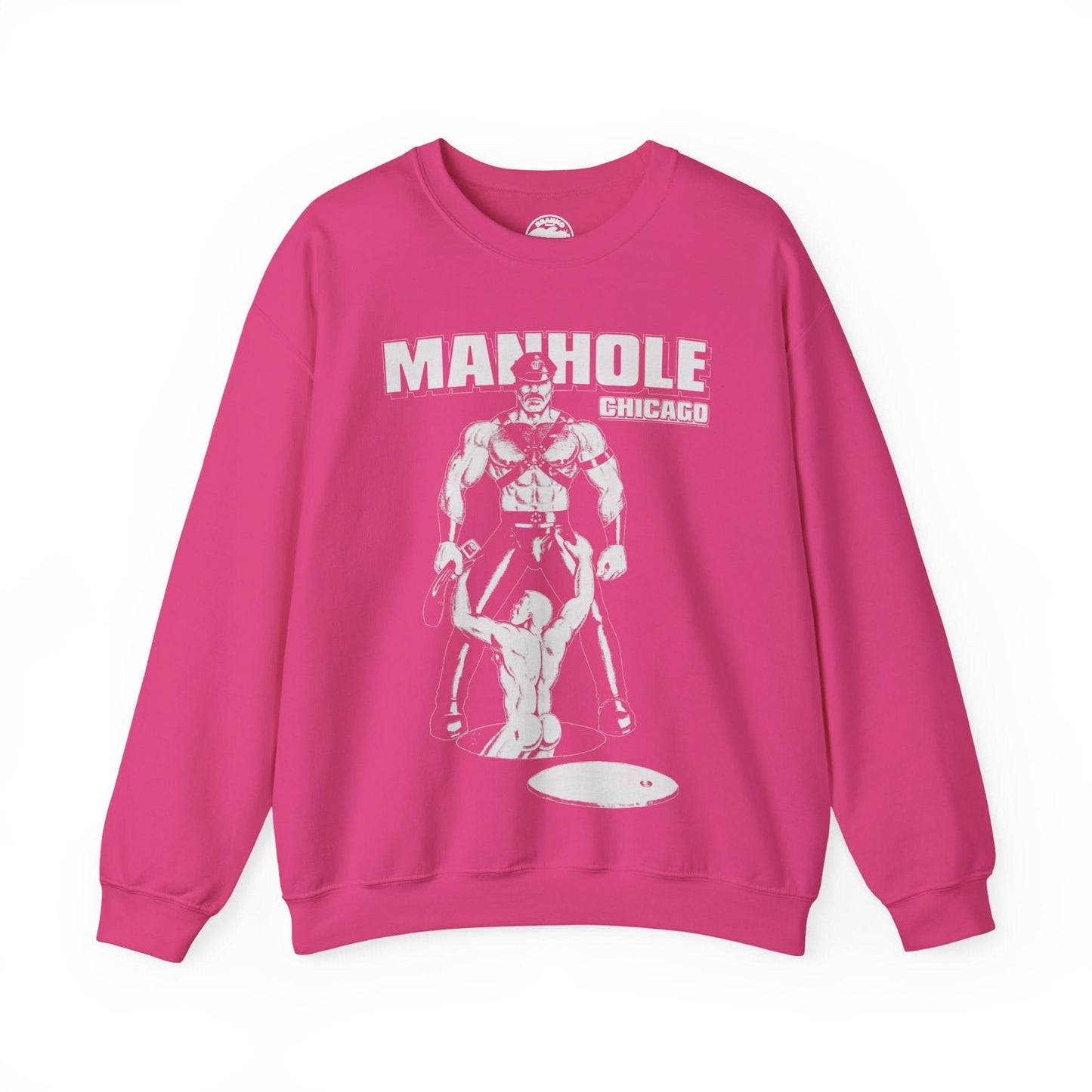 Manhole Chicago Sweatshirt (Chicago Leather Bar 70's and 80's)