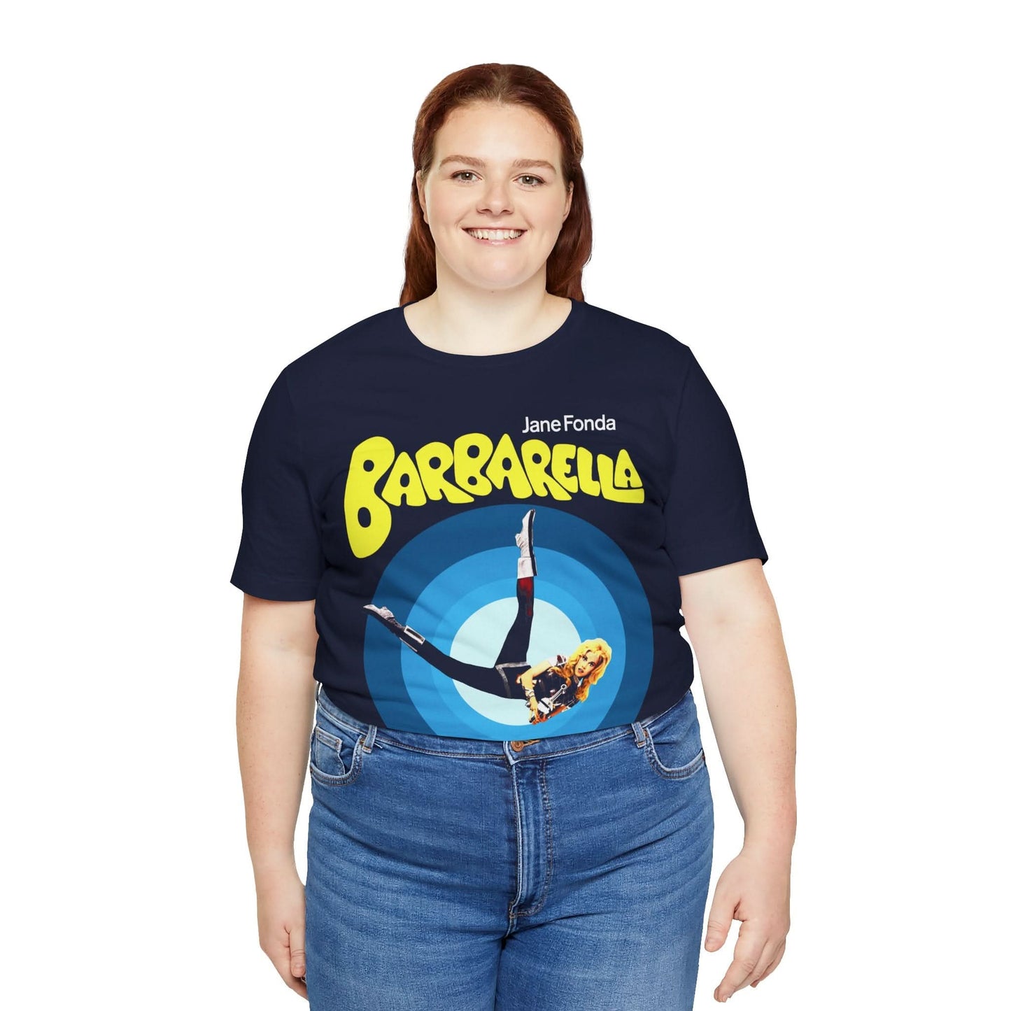Barbarella (Oversized Graphic from Original Promo Poster/Jane Fonda/Barbarella Shirt)