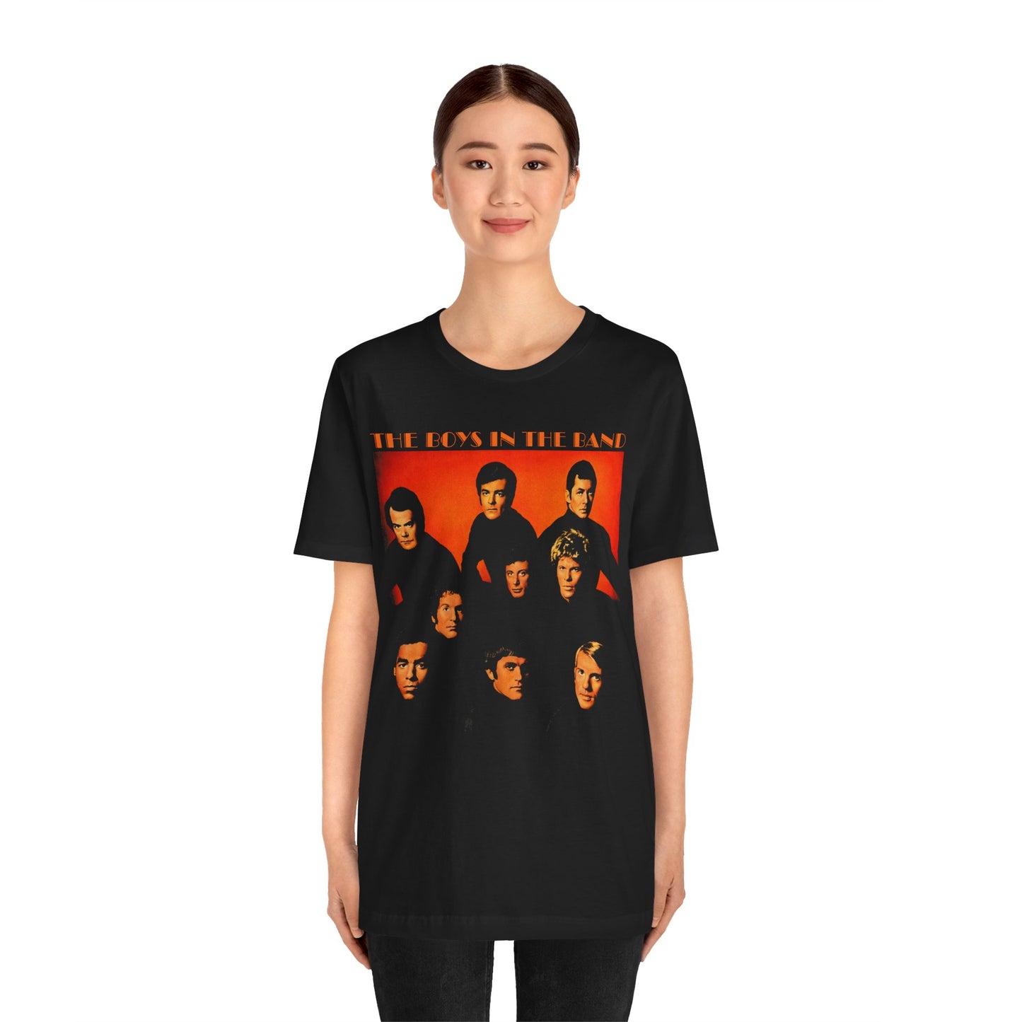The Boys in the Band (Oversized Graphic with Vintage Print Effect)