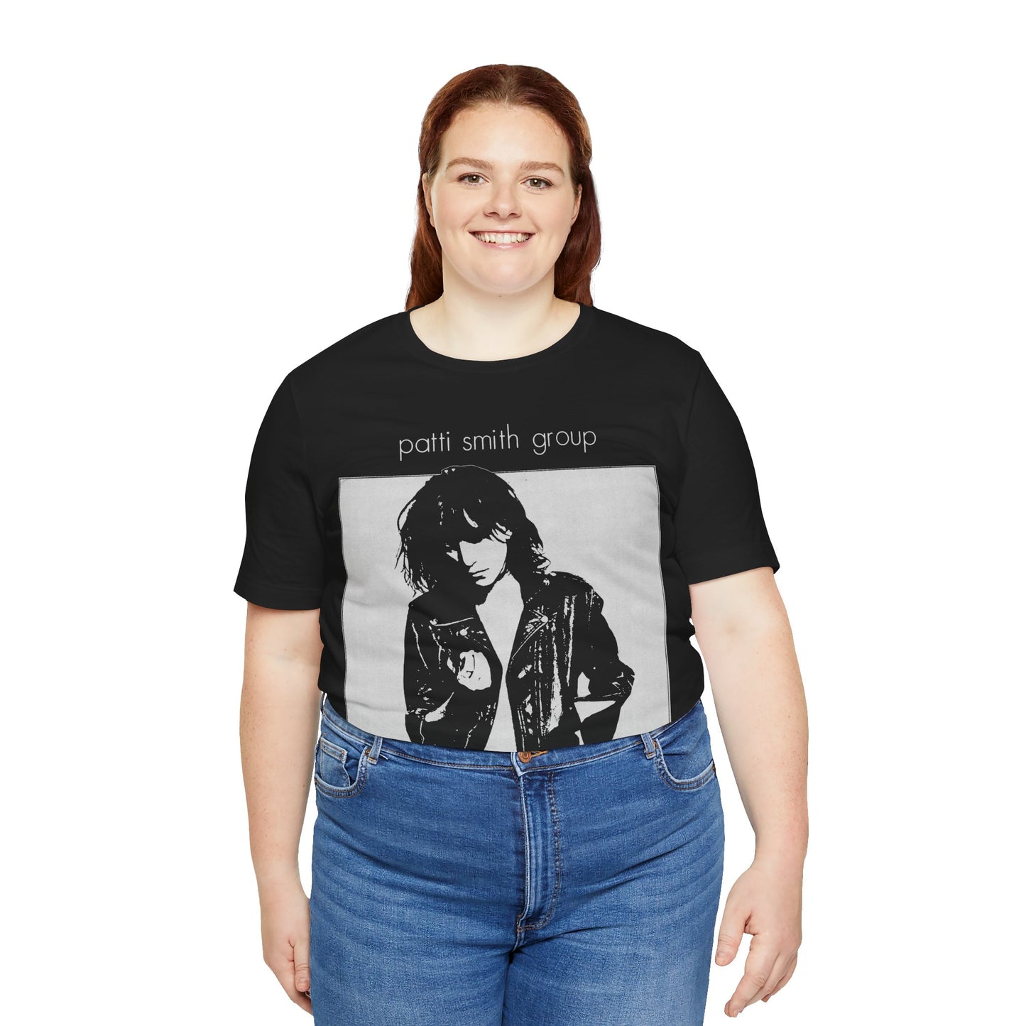 Patti Smith (Replica Late 70's Patti Smith Group Promo Tee/Patti Smith Shirt)