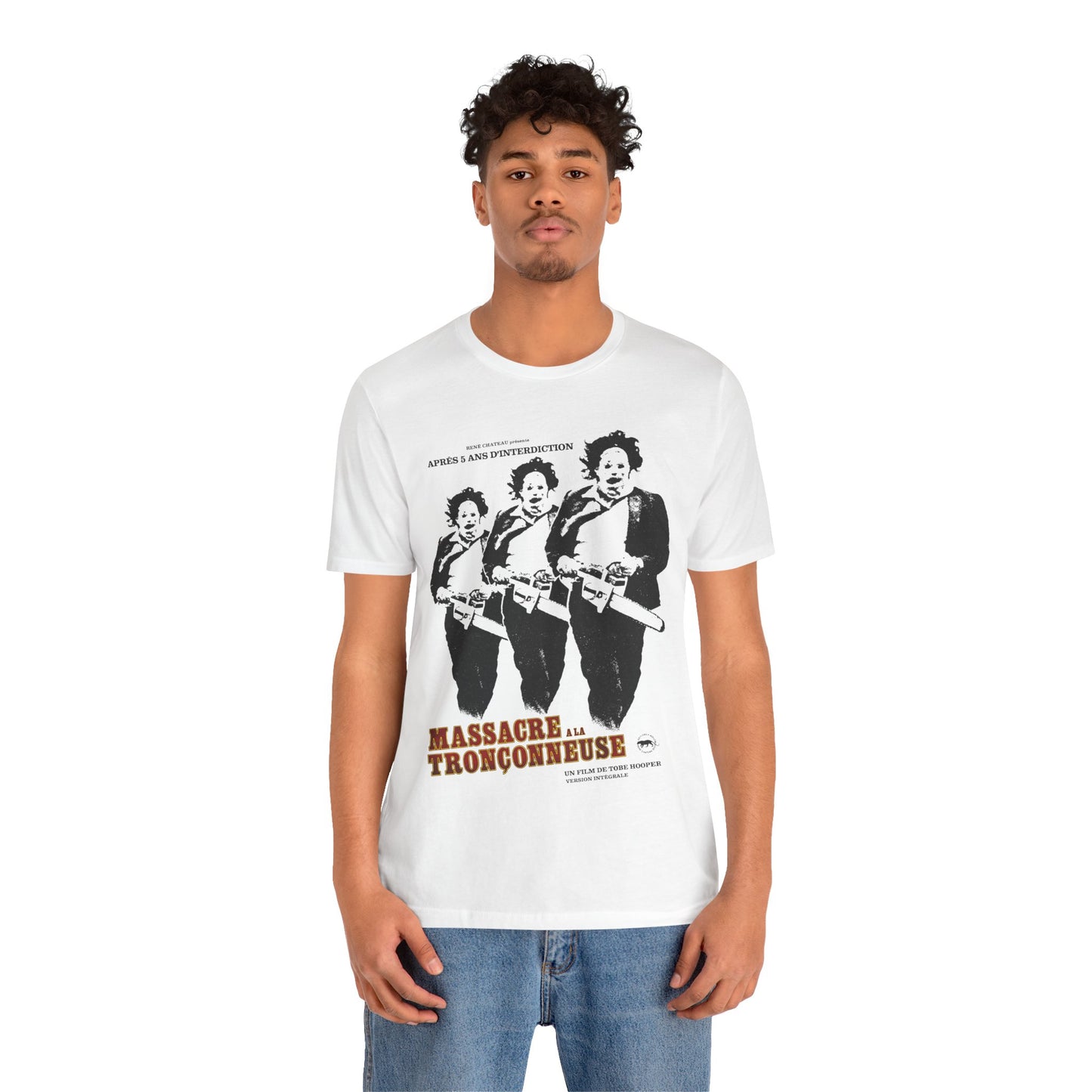 Texas Chainsaw Massacre (French Promo Poster Image/Leatherface Shirt)
