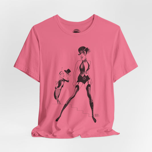 Cabaret (Al Hirschfeld Sketch of Liza Minnelli and Joel Grey/Liza Minnelli shirt)