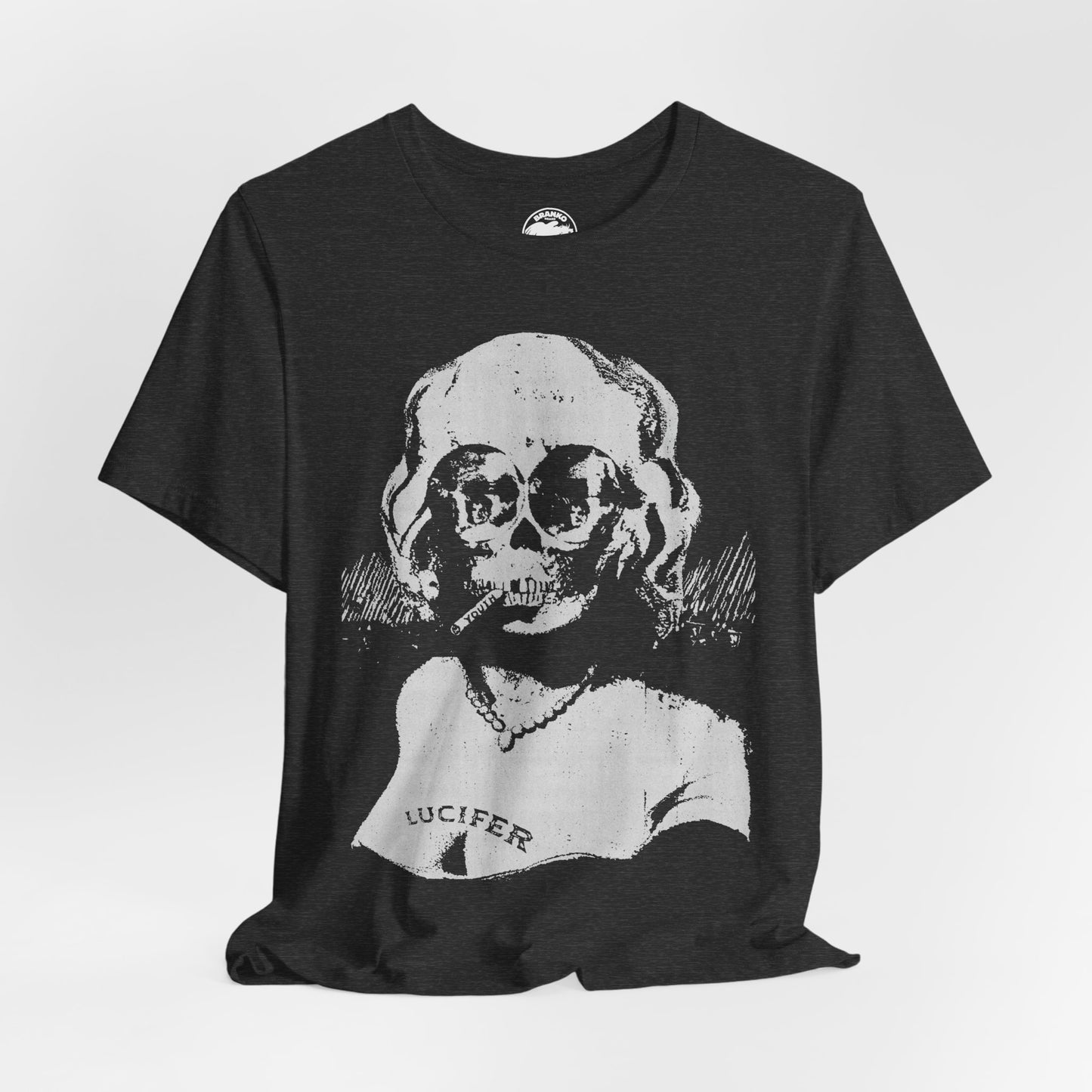 Lady Lucifer (Kenneth Anger Inspired Skull Graphic/Youth Cigarette/Scorpio Rising)