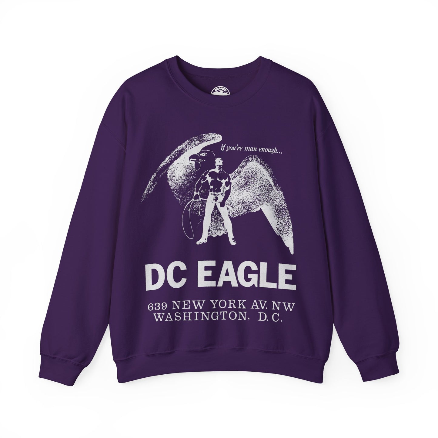 DC Eagle Sweatshirt (Washington D.C Leather Bar 1971-2020/If you're man enough)