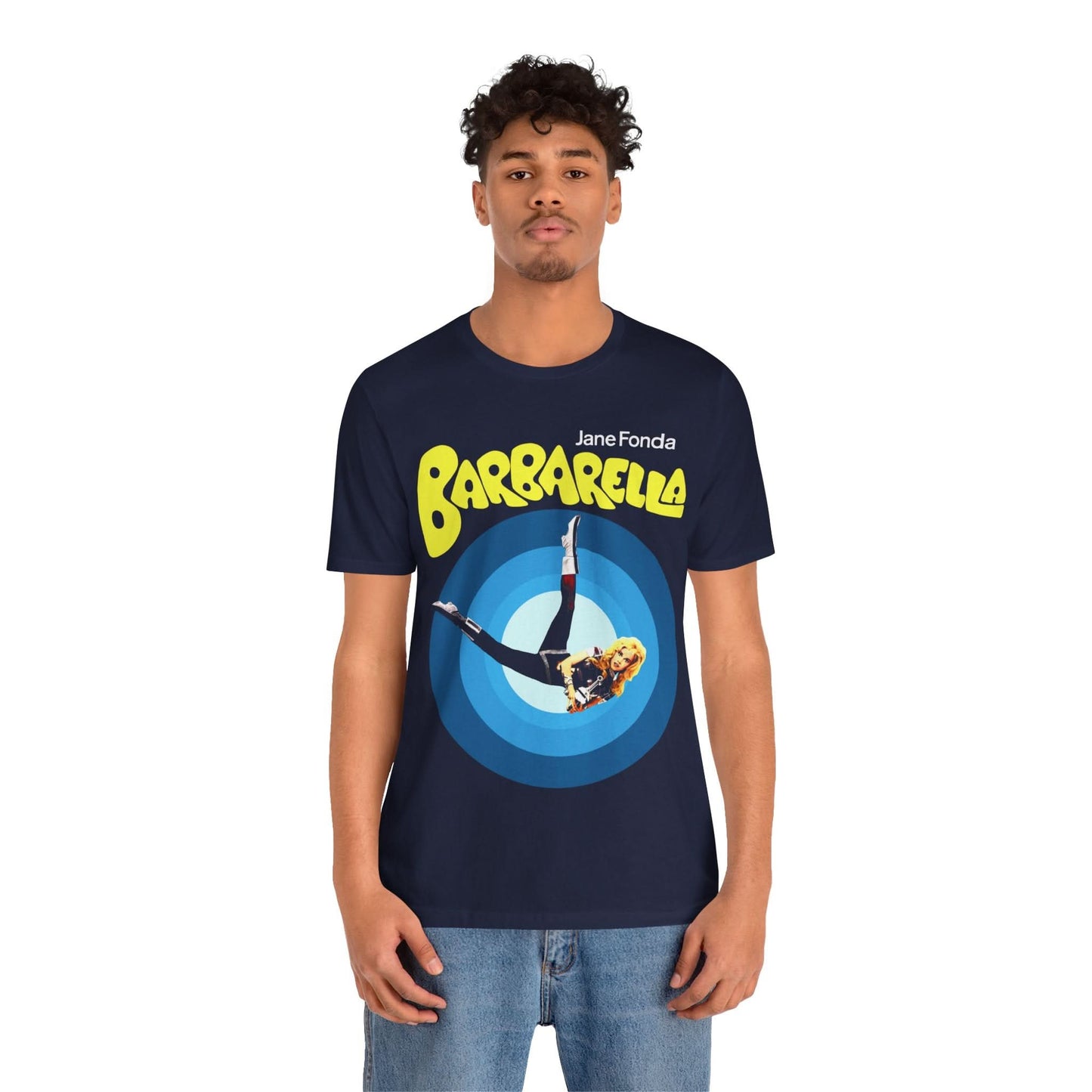 Barbarella (Oversized Graphic from Original Promo Poster/Jane Fonda/Barbarella Shirt)
