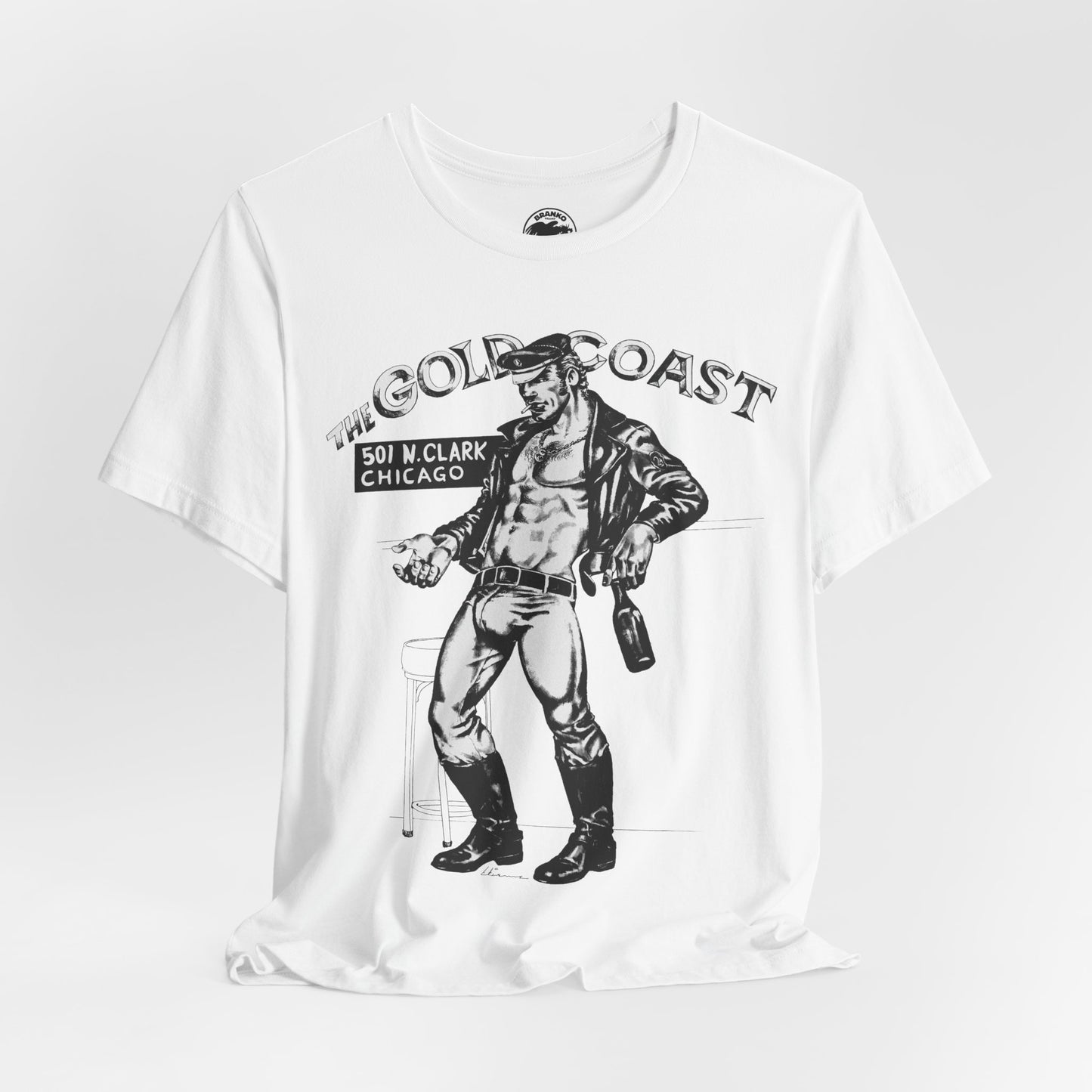 The Gold Coast (Chicago Leather Bar/1958-1987/Artwork by Dom Orejudos aka Etienne)