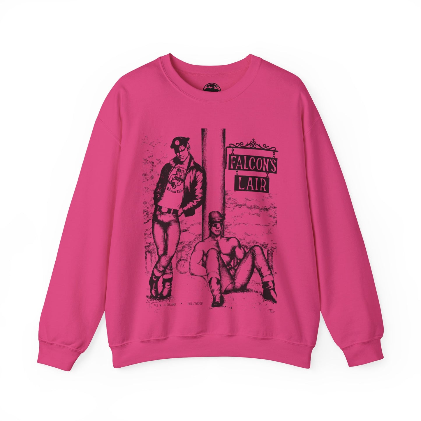 Falcon's Lair Sweatshirt (Hollywood Leather Bar 60's to 80's)