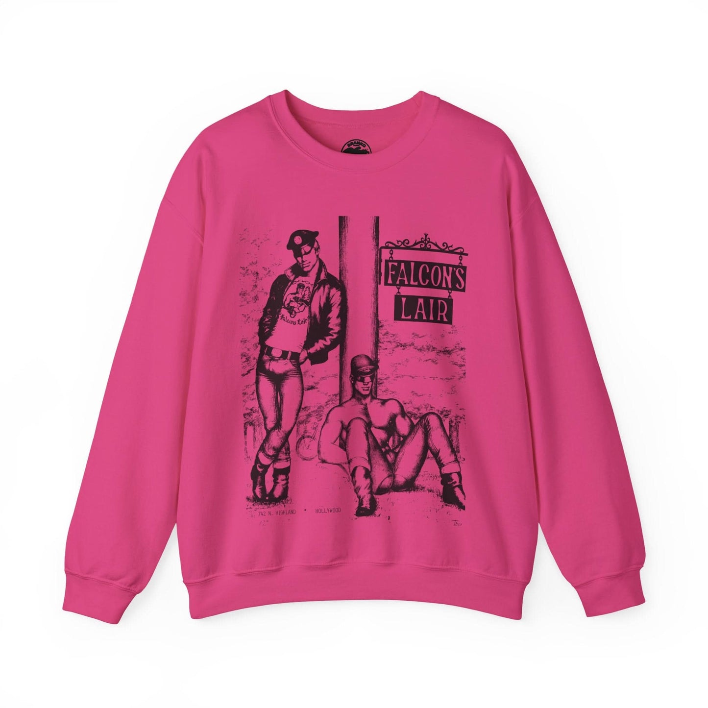 Falcon's Lair Sweatshirt (Hollywood Leather Bar 60's to 80's)