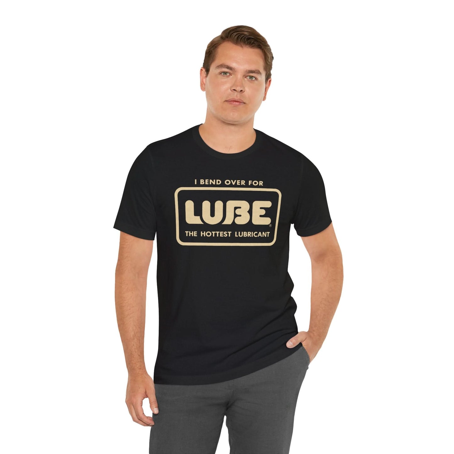 Lube (Replica 70's Promotional Shirt/Gay Bottom/Lube Lubricant)