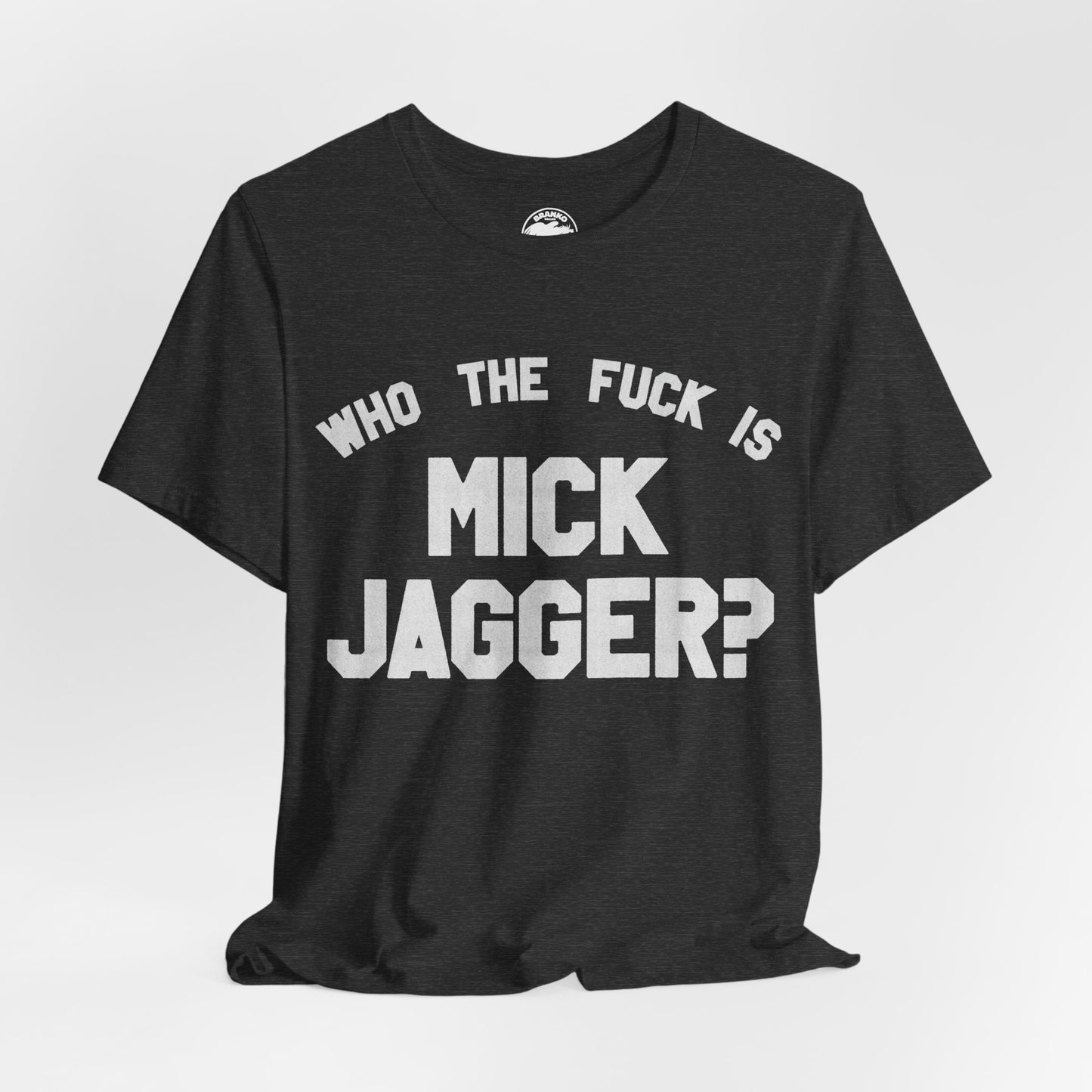 Who the Fuck is Mick Jagger? (Replica 1975 Keith Richards Tour of the Americas Shirt)