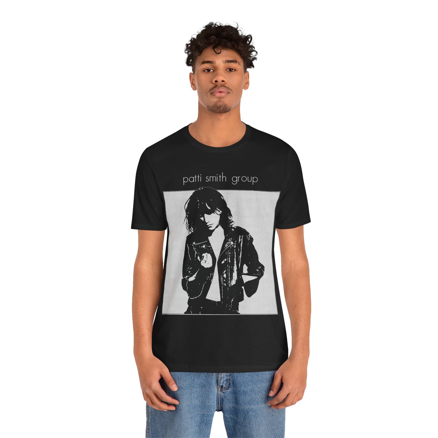 Patti Smith (Replica Late 70's Patti Smith Group Promo Tee/Patti Smith Shirt)