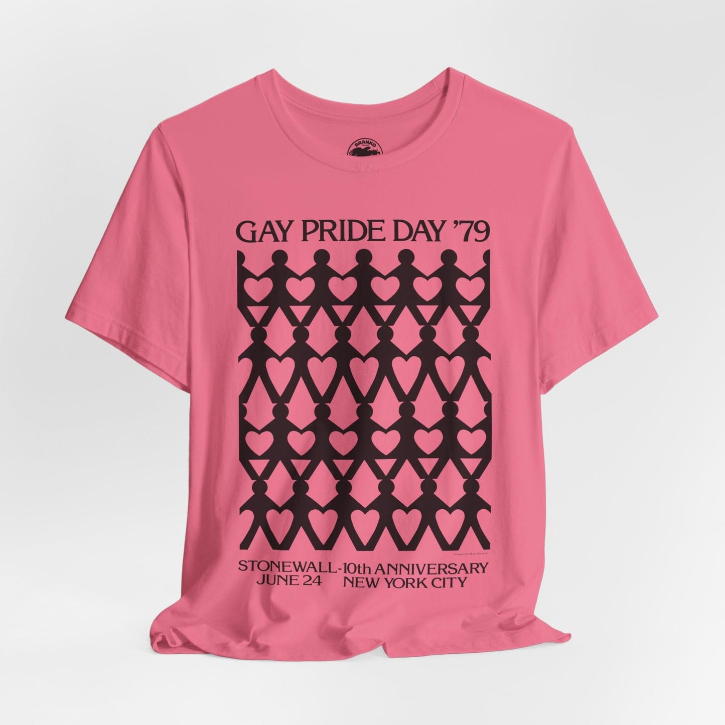 Gay Pride Day '79 (Replica Souvenir Shirt/New York City Gay Pride Day/10th Anniversary of Stonewall/Gay Pride Shirt)