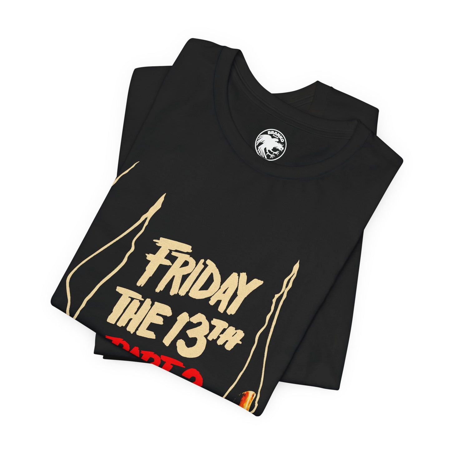 Friday the 13th Part 2 (1981/Oversized Promo Image with Vintage Print Effect)