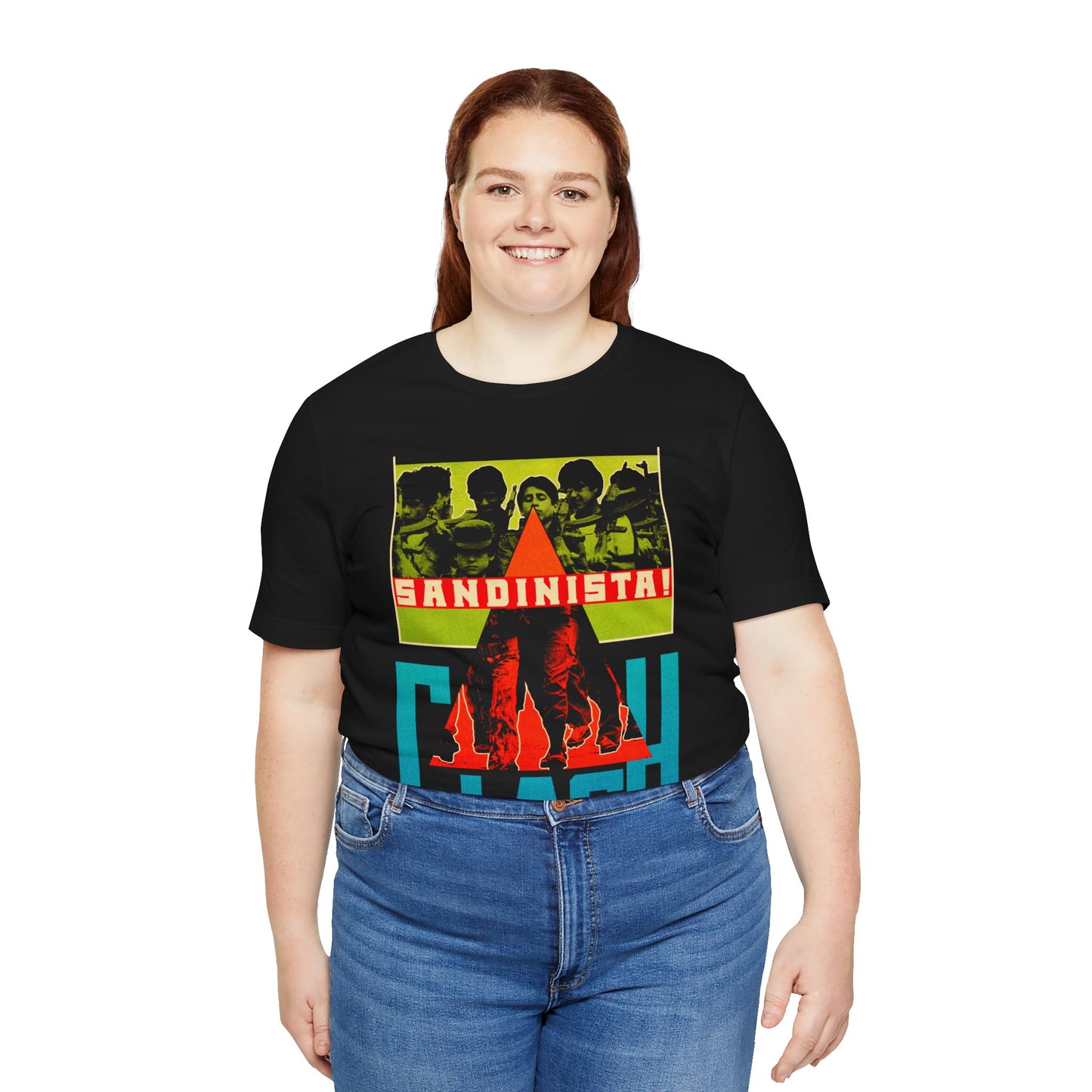 The Clash (Replica Sandinista Promo Tee/The Clash Shirt/The Clash Sandinista)