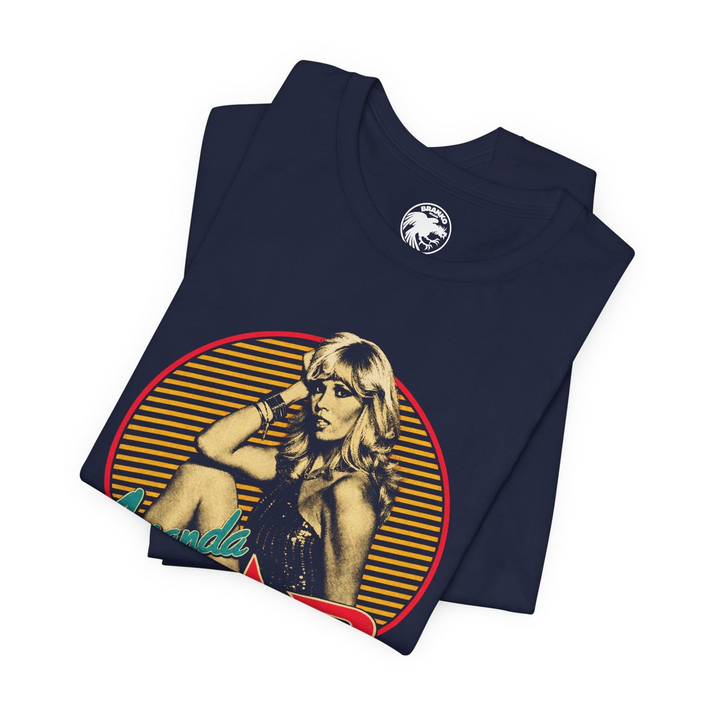Amanda Lear (Graphic with Vintage Print Effect)