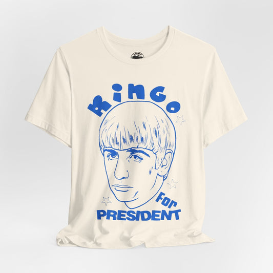 Ringo for President (Replica Ringo Starr Fan Club Shirt/1965/The Beatles)