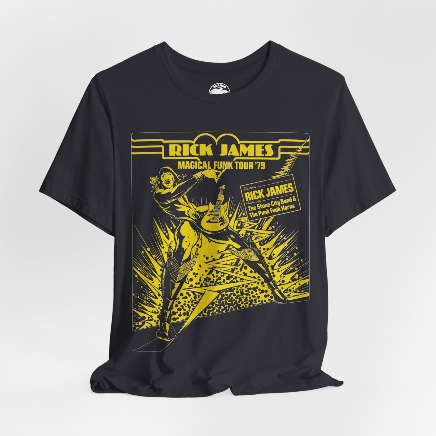 Rick James (Replica 1979 Magical Funk Tour Shirt/Rick James Tour Shirt)