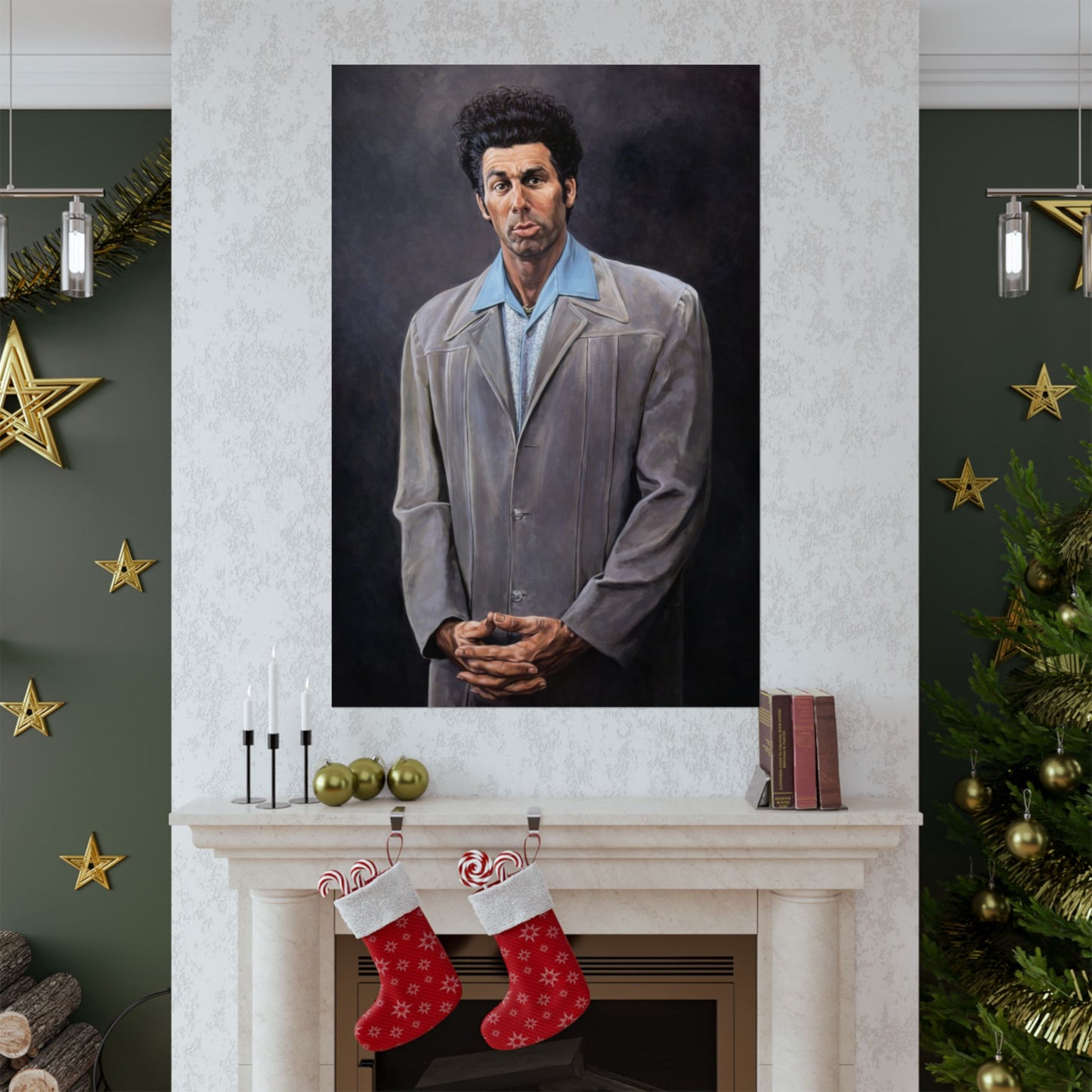 The Kramer (Seinfeld Kramer Painting Poster Reprint/The Kramer Seinfeld)
