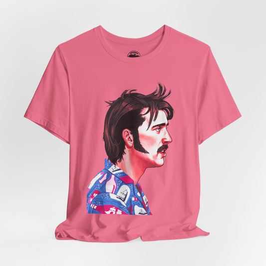 H.I. "Hi" McDunnough (Nicolas Cage/Raising Arizona/Graphic Profile with Vintage Print Effect))