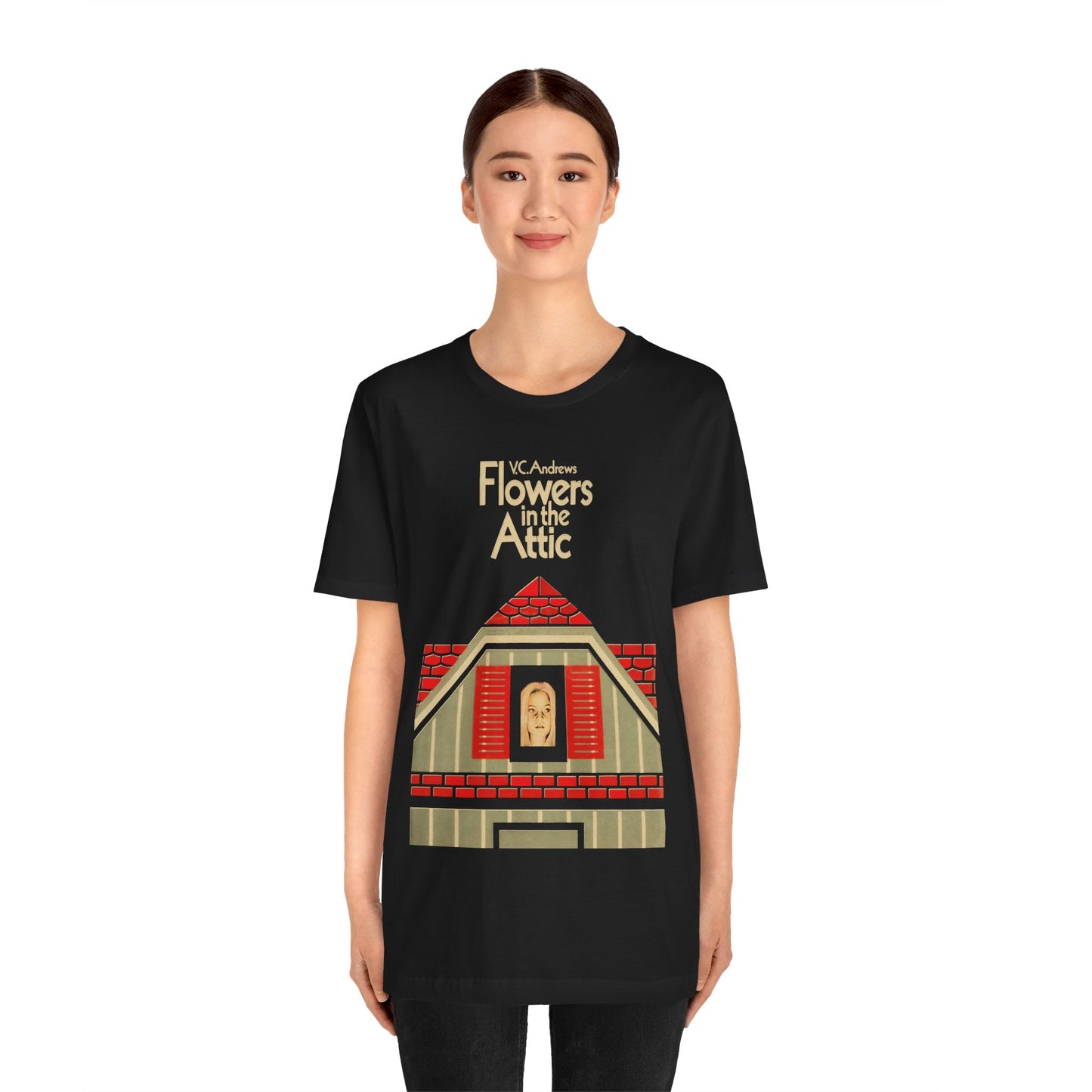 Flowers in the Attic (1st Edition Cover Art/V.C. Andrews/Milton Charles/Gillian Hills/Flowers in the Attic Shirt)