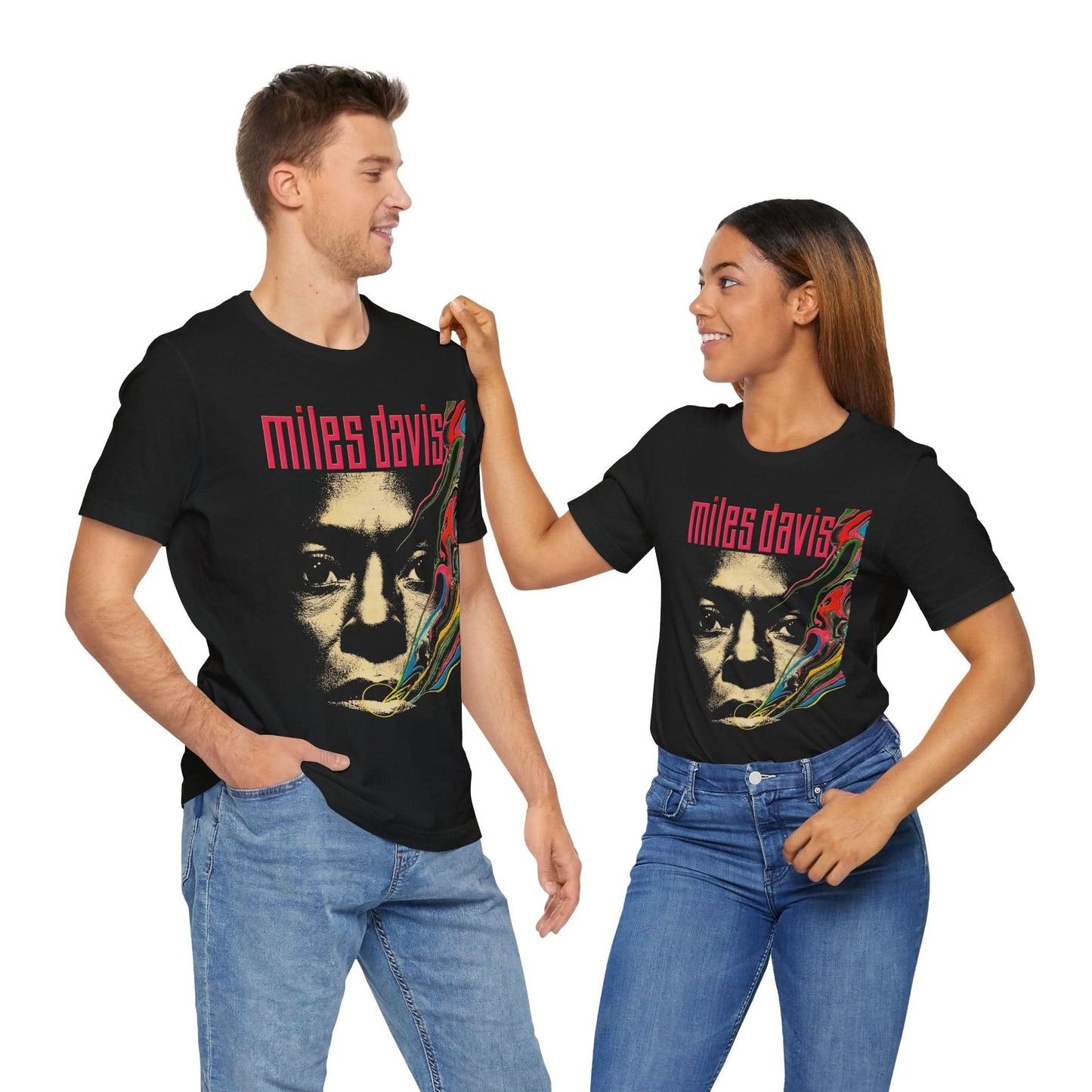 Miles Davis (Polish Concert Poster Image by Roslav Szaybo/Miles Davis Shirt/Miles Davis Tour)
