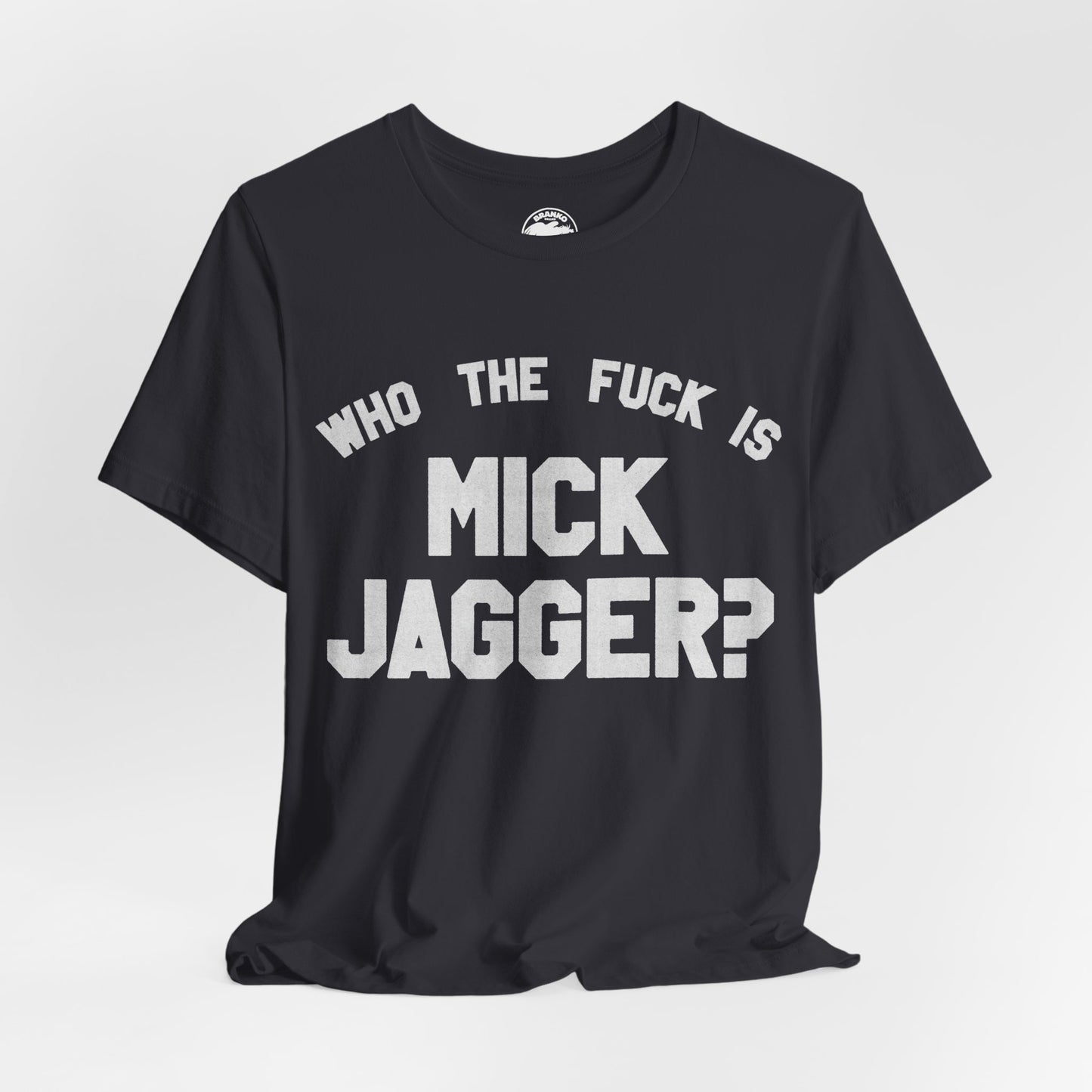 Who the Fuck is Mick Jagger? (Replica 1975 Keith Richards Tour of the Americas Shirt)