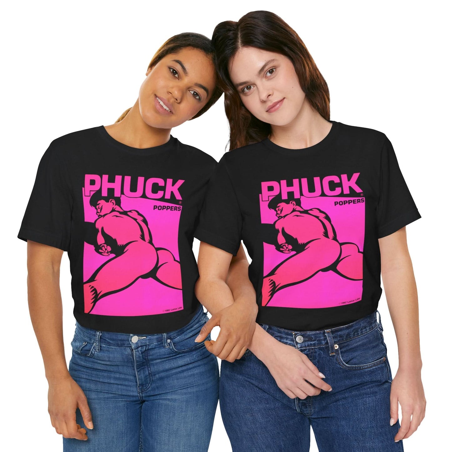 PHUCK Poppers (1982 Poppers Ad/Gay Poppers Shirt)